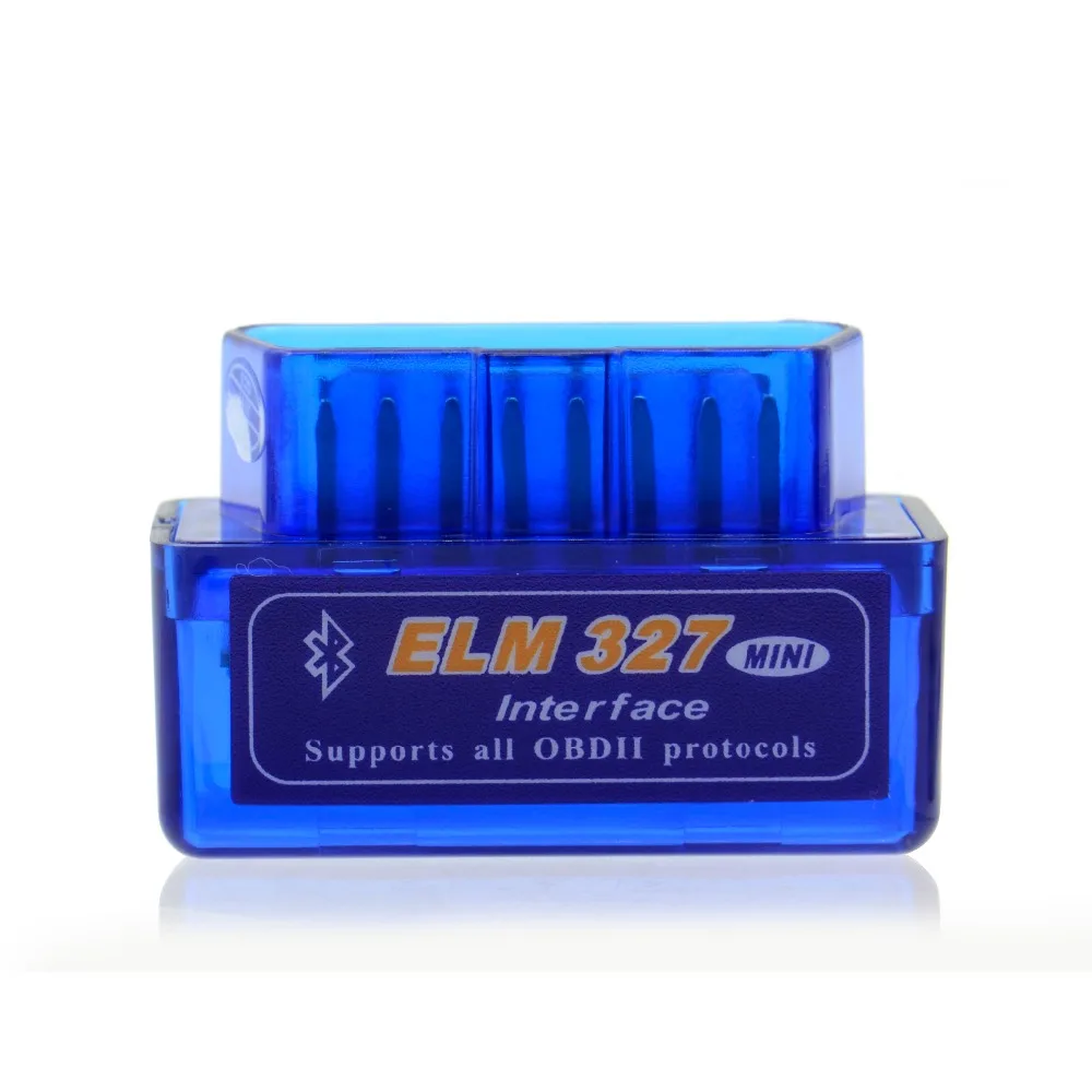 50gab/daudz DHL Bezmaksas Super MINI ELM327 Bluetooth OBD2 Diagnostikas Skeneris Instruments, Auto Kodu Lasītājs Escaner ELM 327 V2.1
