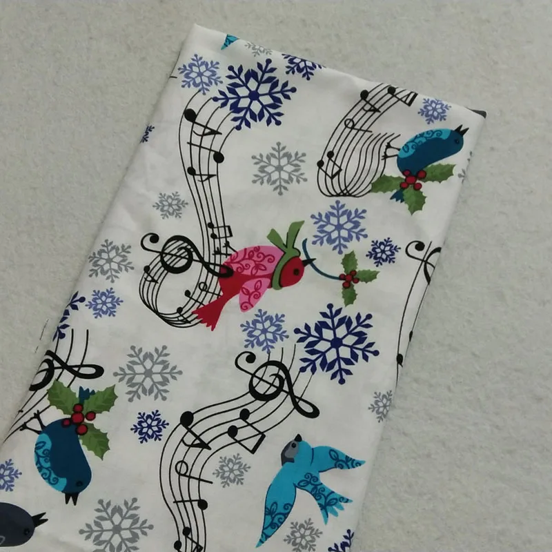 50x70cm Jaunā Dizaina Purpura Ziemassvētku Baltā Snowflakes & mūzika, ņemiet vērā, miers, putnu Apdrukas un Krāsošanas Kokvilnas Auduma mūzikas nav