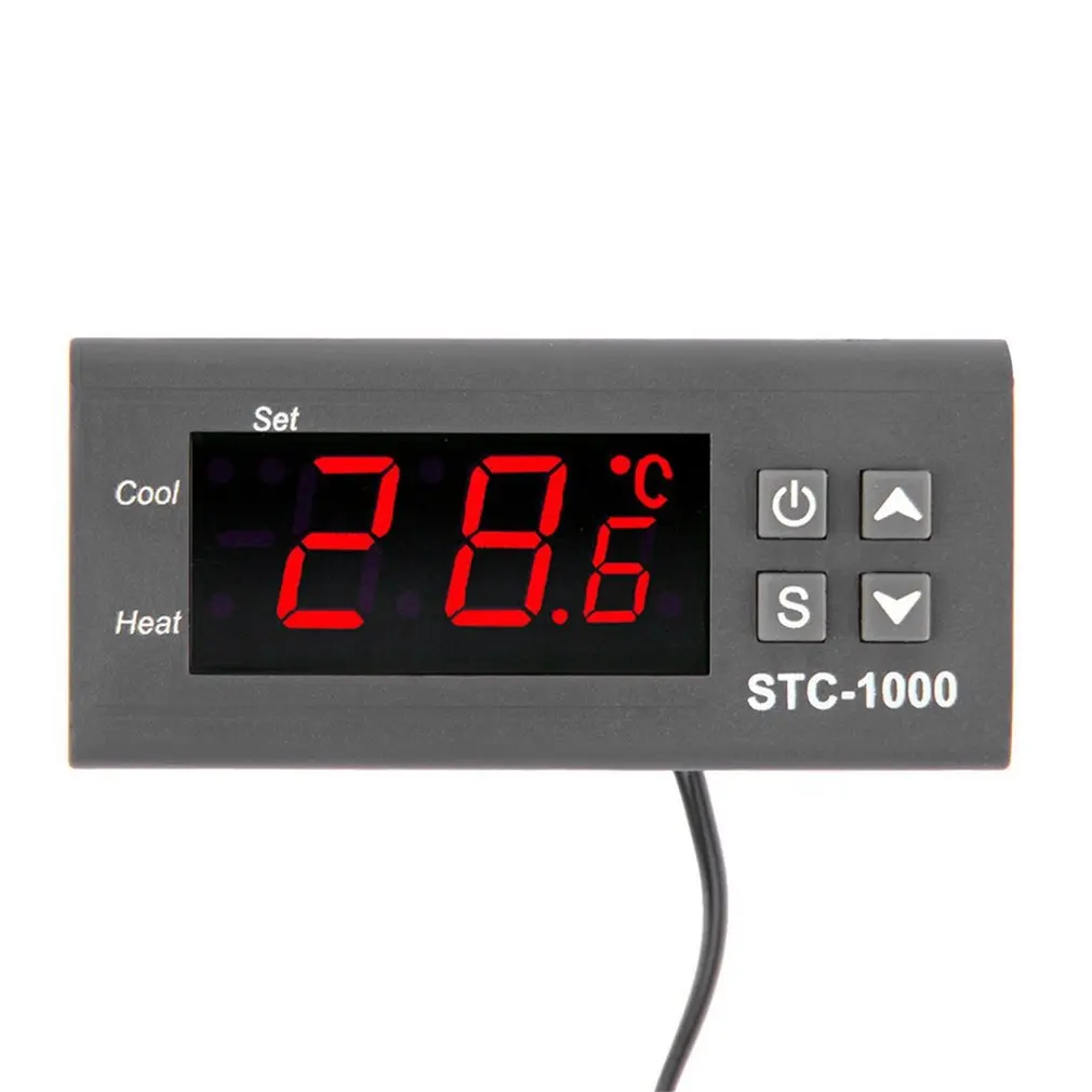ACEHE Temperatūras regulators Termostats Akvāriju STC1000 Inkubators Aukstuma Ķēdes Temp Vairumtirdzniecības Laboratorijas Temperatūra