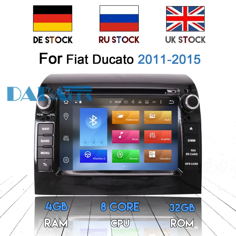 Android Auto Radio ar DVD Atskaņotāju, Transportlīdzekļa GPS Navigācijas FIAT DUCATO CITROEN Jumper par PEUGEOT Boxer 2011. -. Gadam Multivides Vienības