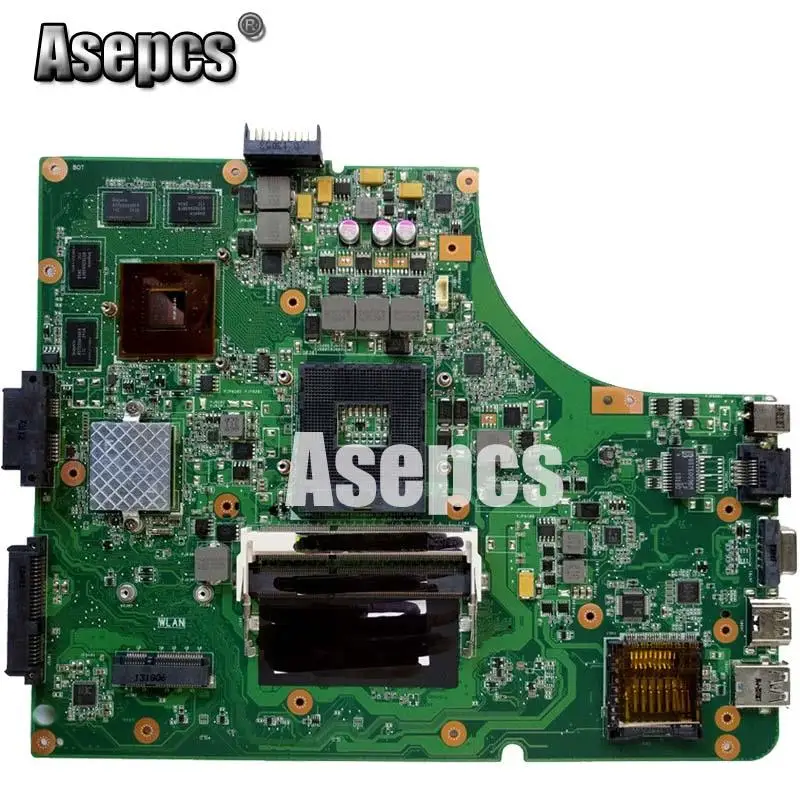 Asepcs K53SV Portatīvo datoru mātesplati Par Asus K53SM K53SC K53S K53SJ P53SJ A53SJ Testa sākotnējā mainboard 3.0/3.1 GT540M-1GB