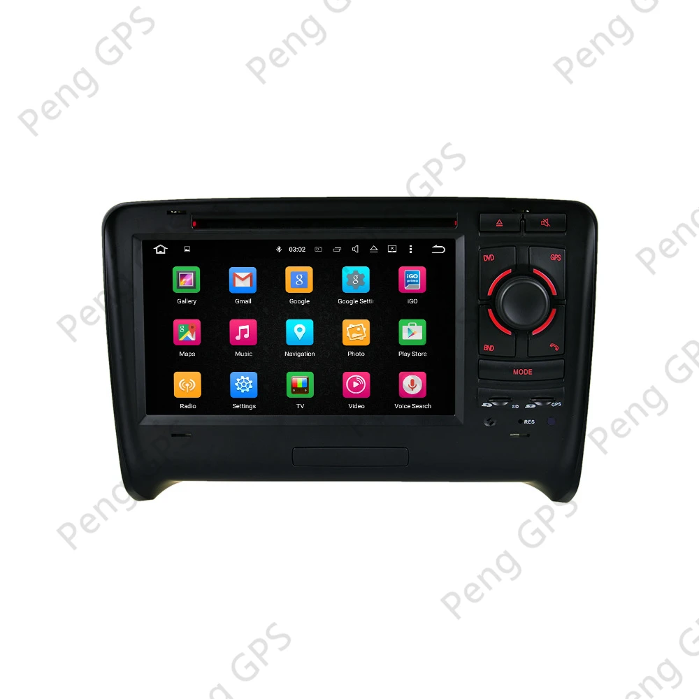 Auto Stereo Audi TT 2006-2011 Android 10.0 Radio Multimediju IPS Touchscreen GPS Navigācijas Headunit DVD Atskaņotājs Carplay WIFI