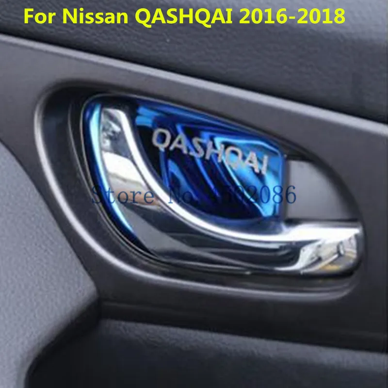 Auto Stils Durvju Roktura Vāciņš Durvju Rokturi Kausu Nosvēršanās Par Nissan QASHQAI 2016. Līdz 2018. gadam Auto Piederumi