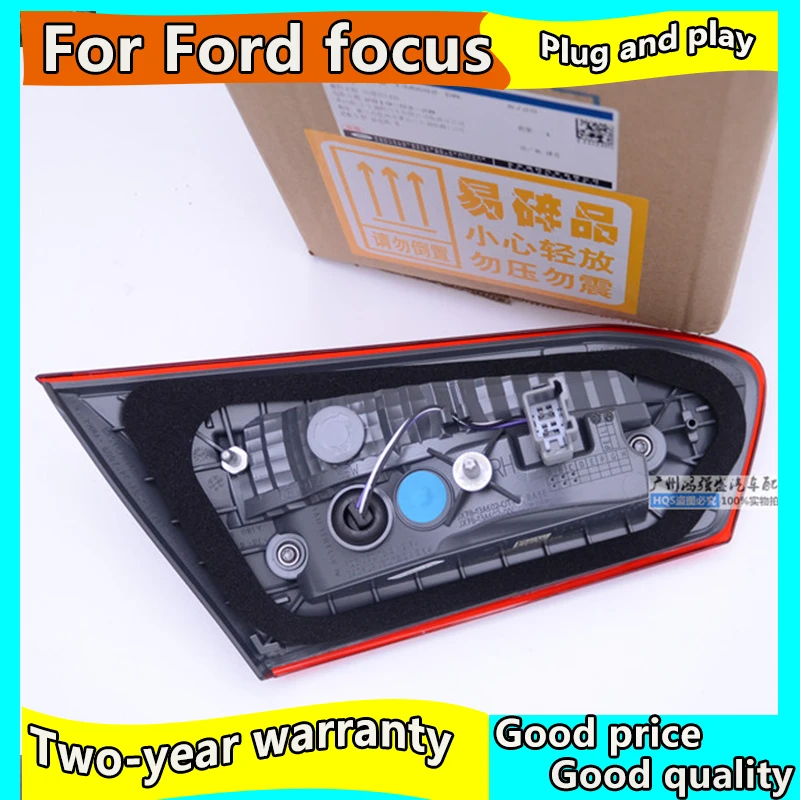 Auto Stils Ford Focus 2019 Hečbeka versija LED Aizmugurējie Lukturi aizmugures bagāžnieka lampas vāciņu dienas gaitas lukturi+signāls+bremzi+reverse