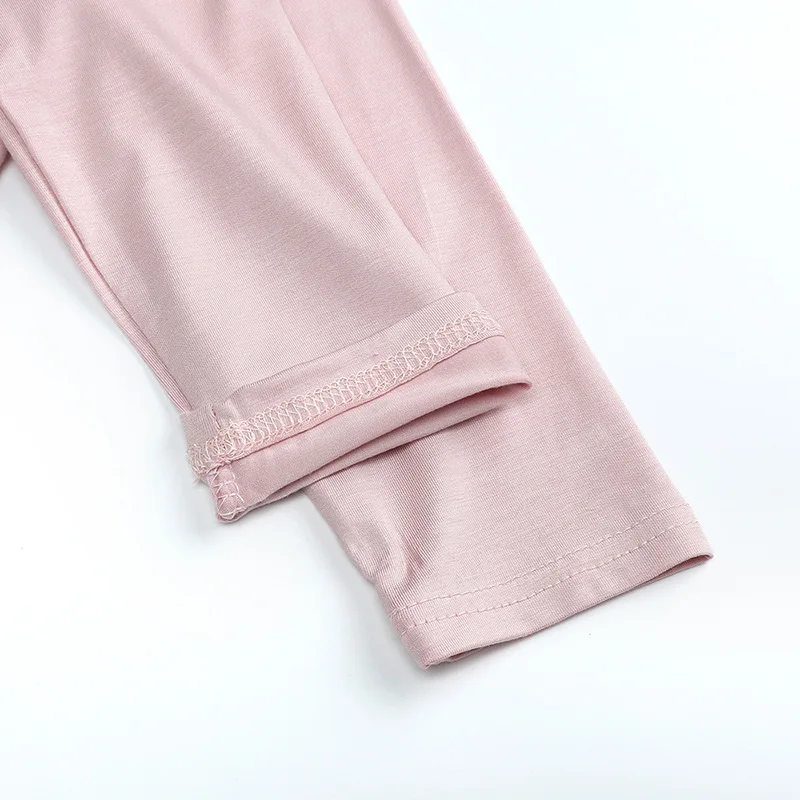 Baby Zēni Meitenes Cieto Apģērbu Komplekts Bērniem Ar Garām Piedurknēm Gadījuma Pidžamas Komplekts Bērniem, Mīkstu Kokvilnas Sleepwear Homewear Naktsveļu Tērpiem