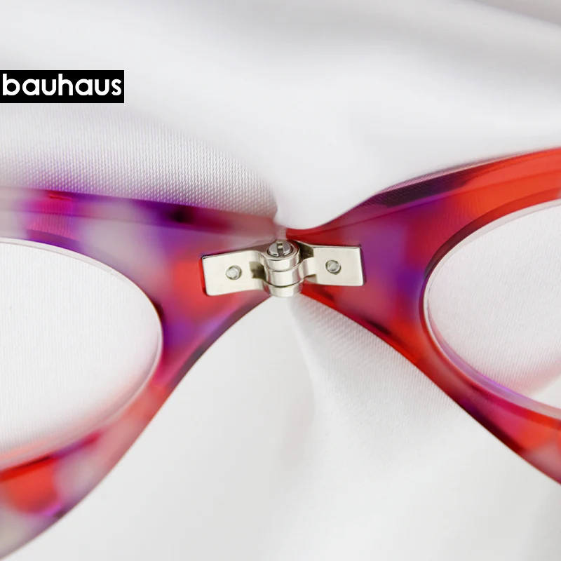 Bauhaus Itālija dizaina Lasīšanas Brilles Acetāts Ādas Kaklarota, Kulons Presbyopic Rāmis Modes Kulons Bezmaksas Piegāde