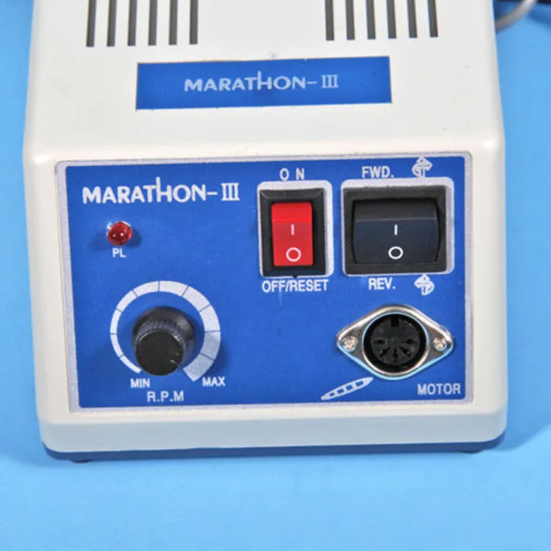 Bezmaksas piegāde Zobu Lab Electric Marathon Motors Micromotor Mašīna N3 + 35K APGR. / min Handpiece