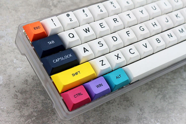 BGKC 29PCS DSA Profilu CMYK Krāsu Dyesub PBT Keycaps Keycap Set taustiņu kombināciju WIN ALT, SHIFT + Mehāniskā Tastatūra Keycap Tikai Pārdot Keycap
