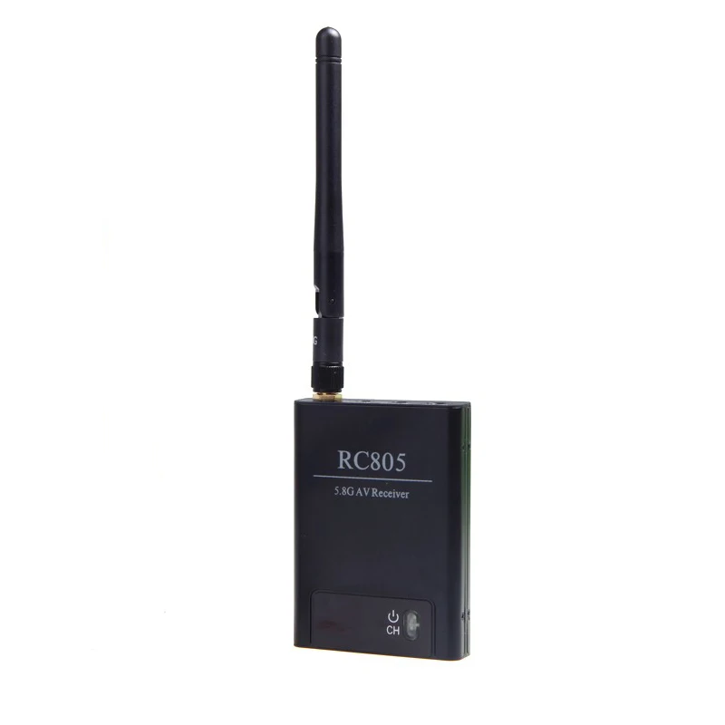 Boscam RC805 JAUNĀ VERSIJA 805 RC FPV 5.8 H / V Audio / Video Uztvērēju (RX) ar Kanālu Skaitu, Displejs