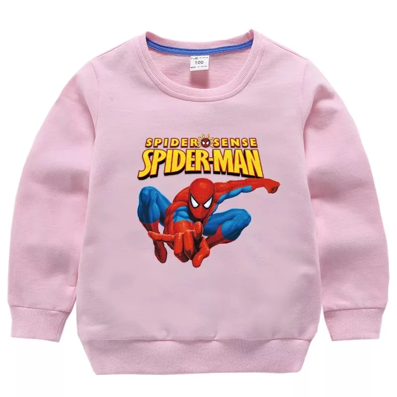 Bērniem, Plus Samta Džemperis Gadījuma Rudens/Ziemas Bērnu Spiderman Silts Sviedru Krekls Kokvilnas Apkalpes Kakla Zemāko Krekls