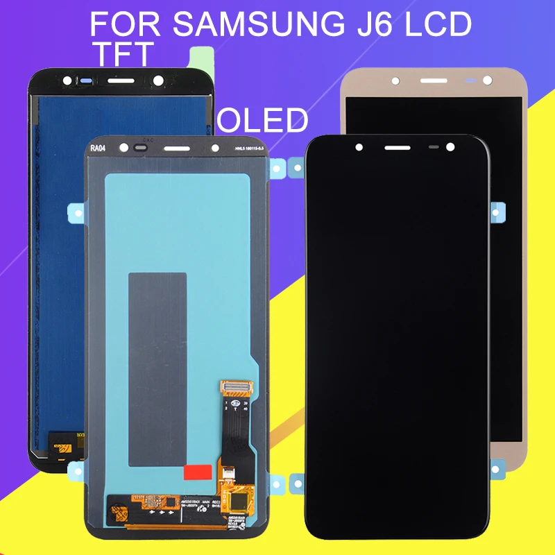Catteny Nomaiņa J6 Lcd Displejs Priekš Samsung Galaxy J600 Lcd J600F J600F/DS Displejs, Touch Screen Digitizer Montāžas Instrumenti