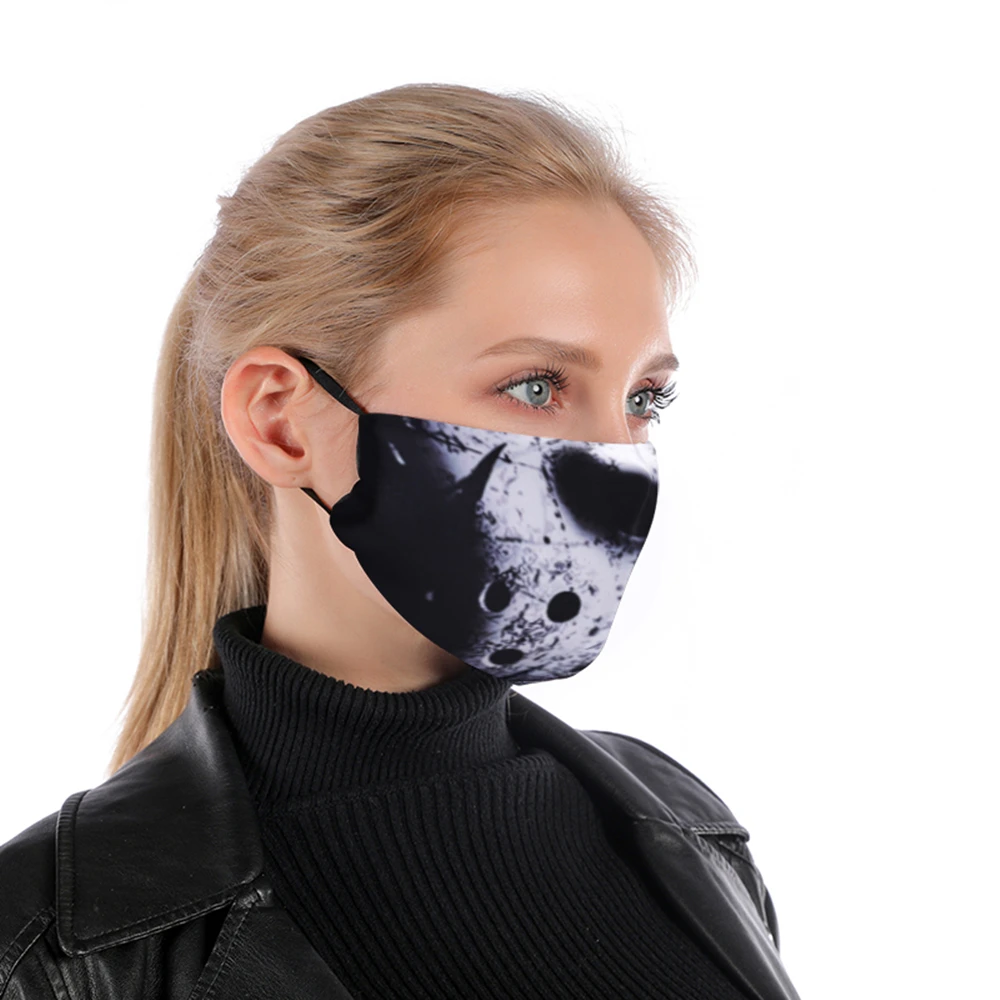 Cool Atkārtoti Mutes Maska, sejas Masku Ar Filtru PM2.5 Dzelzs Vīrs Regulējamas Siksnas Stilīgs Aizsardzības Anti Mazgājams Putekļu Maska