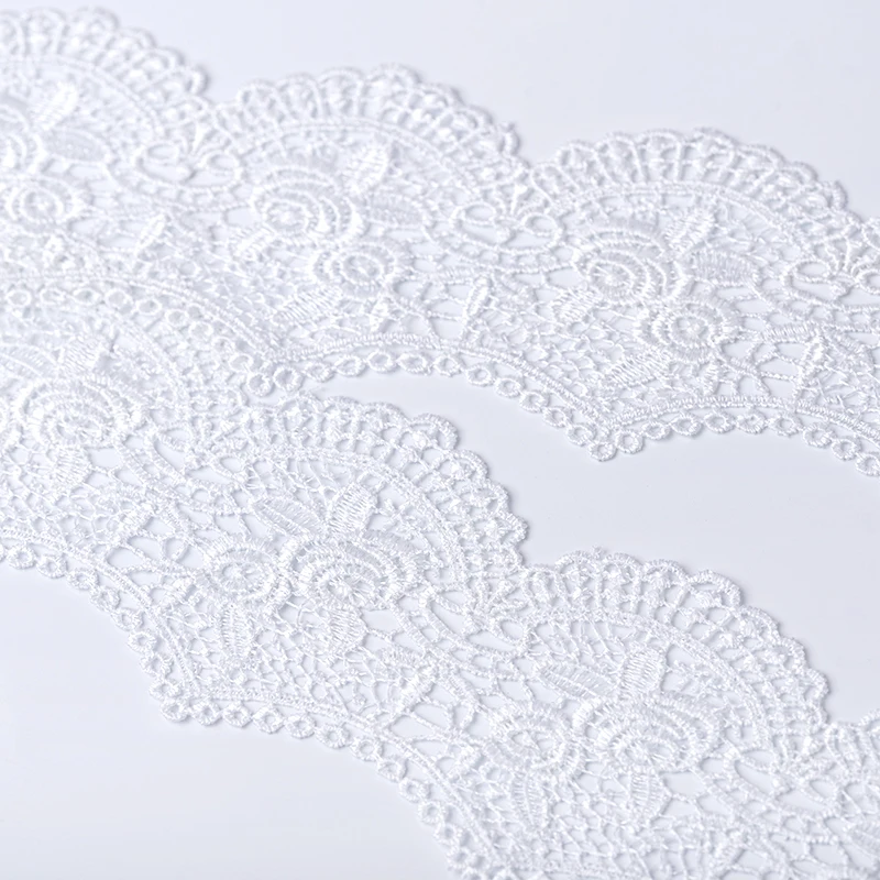 Cusack 2 pagalmā 10 cm Off White Mežģīnes Apdari Lentes Kostīmu Mājas Tekstila Dīvānu Pārvalki Aplikācijas Lentes Šūšanas Mežģīņu Auduma