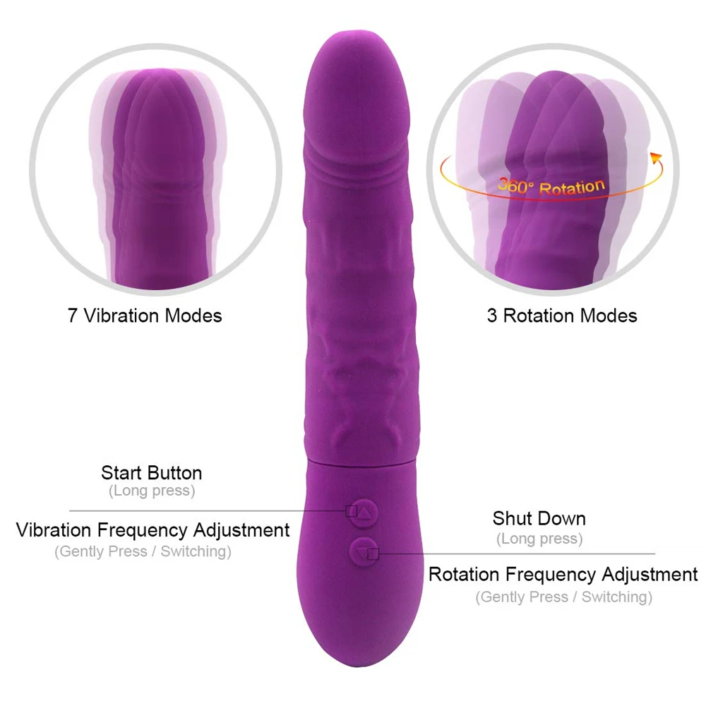 Dildo Vibratoru Sieviešu Dildo Pāris Maksts Klitora Pieaugušo Seksa Rotaļlietas, Vibratori ar 27 Kombinācijas Režīmiem G-Spot Stimulācija