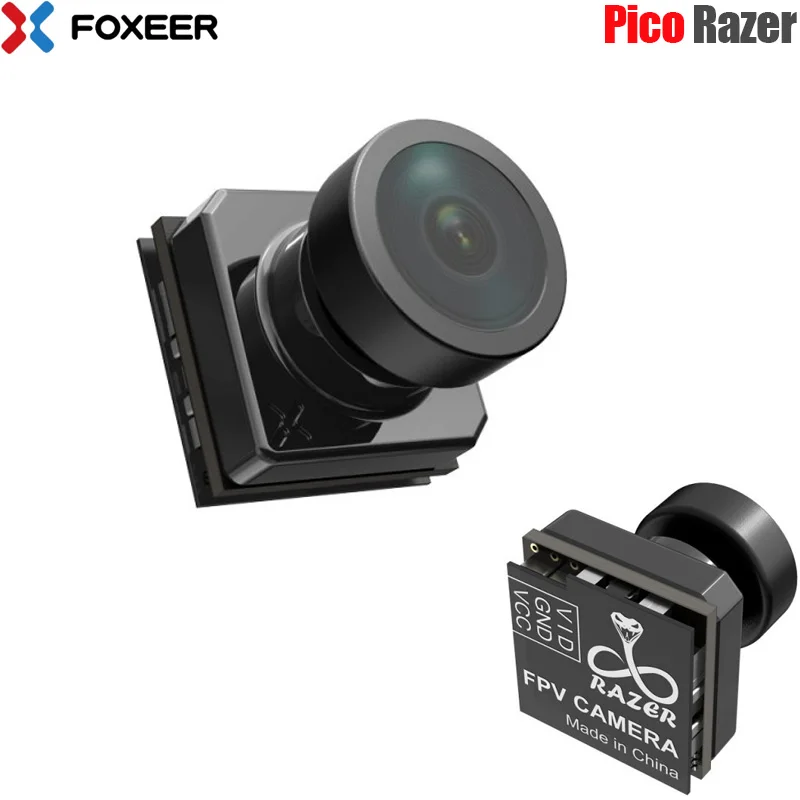 Foxeer Pico Razer 1200TVL 1/3 CMOS 1,8 mm 160degree FOV Day&Night Lidojumu 12*12mm par RC FPV Tinywhoop Cinewhoop Kanālu Dūkoņa