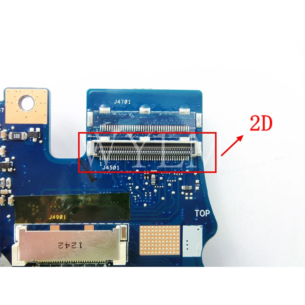 G75VX 2D LCD Savienotājs mainboard REV2.0 ASUS G75V G75VX klēpjdators mātesplatē Testēts Strādā Arī bezmaksas piegāde