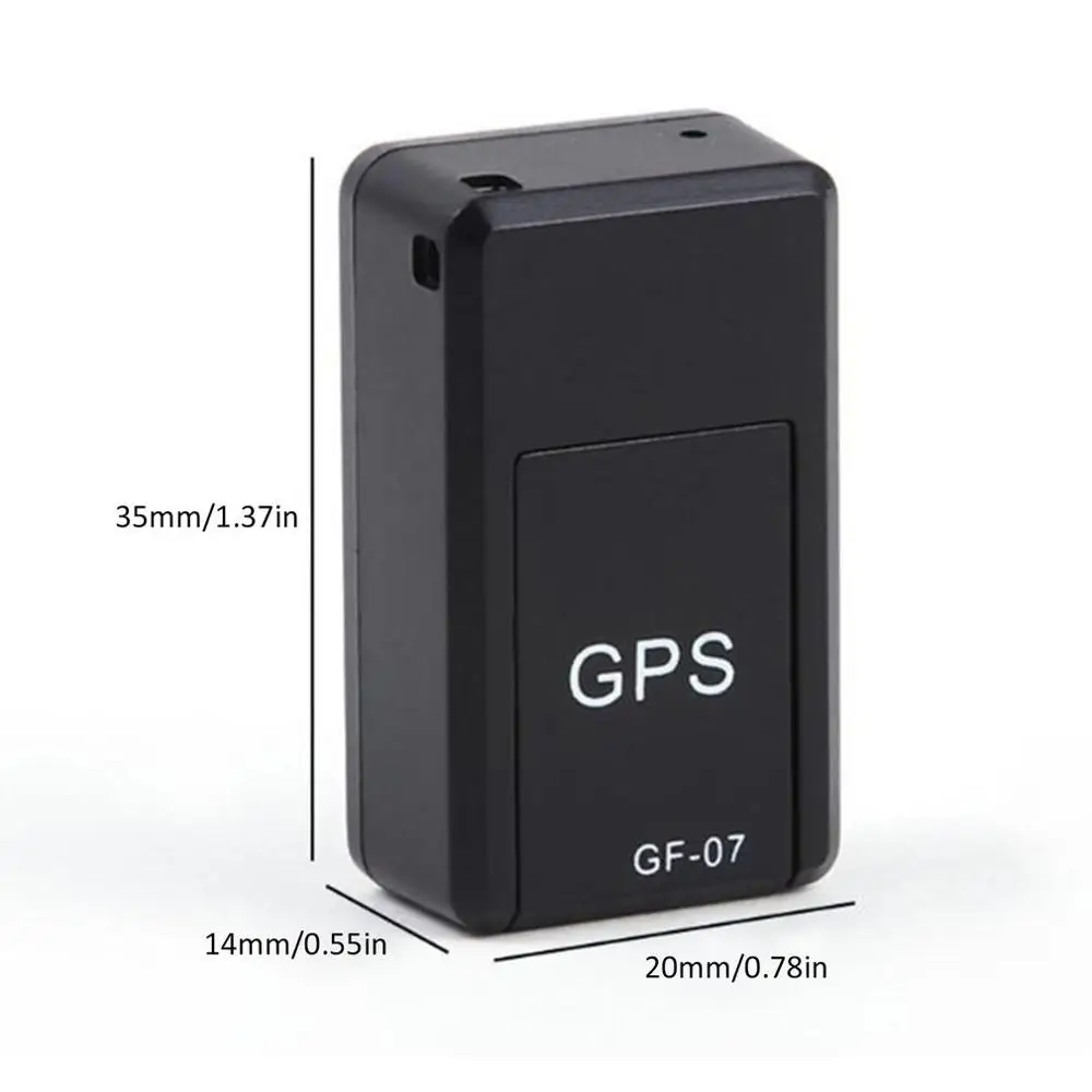GF07 Magnētisko Mini Auto Tracker GPS Reālā Laika Uzskaiti Lokatora Ierīci Magnētisko GPS Tracker reāllaika Transportlīdzekļu atrašanās vietas Dropshipping
