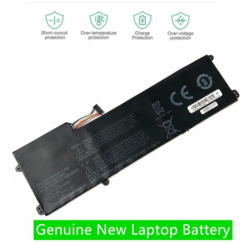 HKFZ jaunu 44.4 Wh 11.1 VGenuine LBG522QH Akumulatoru LG Z360 Z360-GH60K Full HD Ultrabook Sērija