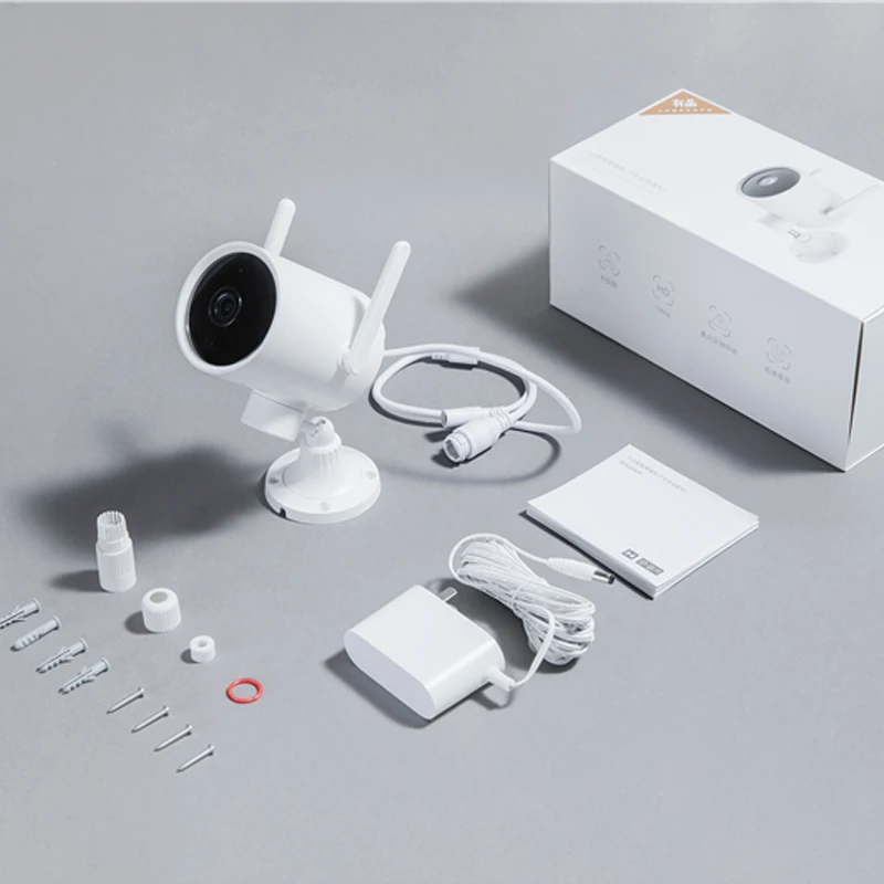 Imilab Āra Kameras EC3 Smart Kameras 2.4 G WiFi 2K HD CCTV Wi-Fi Hotspot Maršrutētāju Grozāms Nakts Redzamības AI Cilvēka Atklāšana