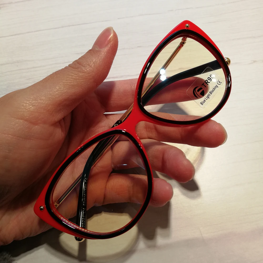 Ir 2021. Vintage Kniežu Anti-zilās Brilles Rāmis Sieviešu Modes Zīmola Optisko Pārredzamu Brilles Sieviešu Briļļu Oculos Feminino
