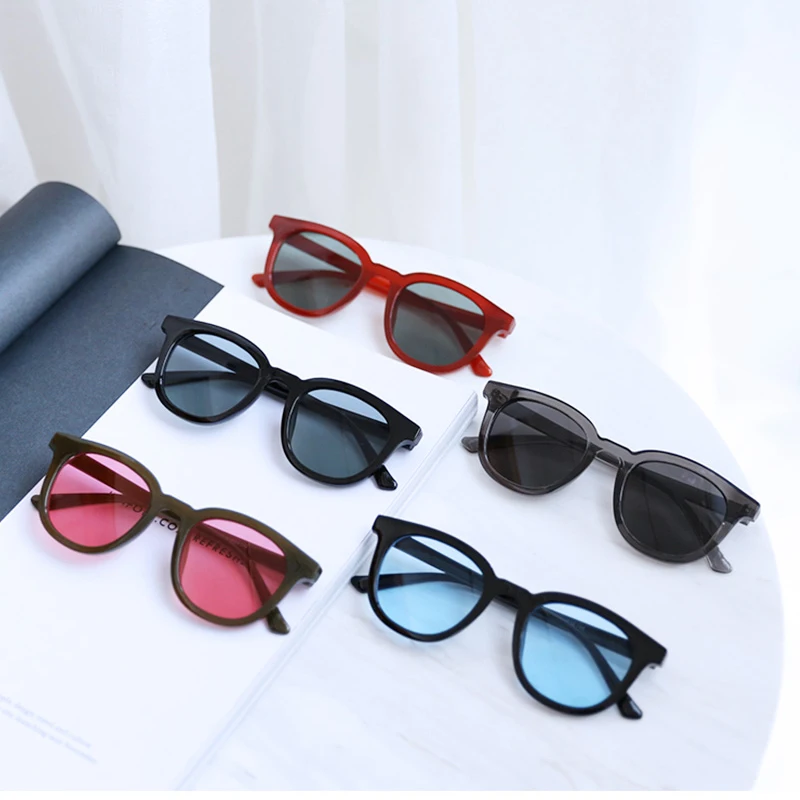 Iways dizainera vintage, saulesbrilles sieviešu melns zils sarkans retro multicolor 2019 modes acetāts laukumā saulesbrilles vīriešiem summerUV400