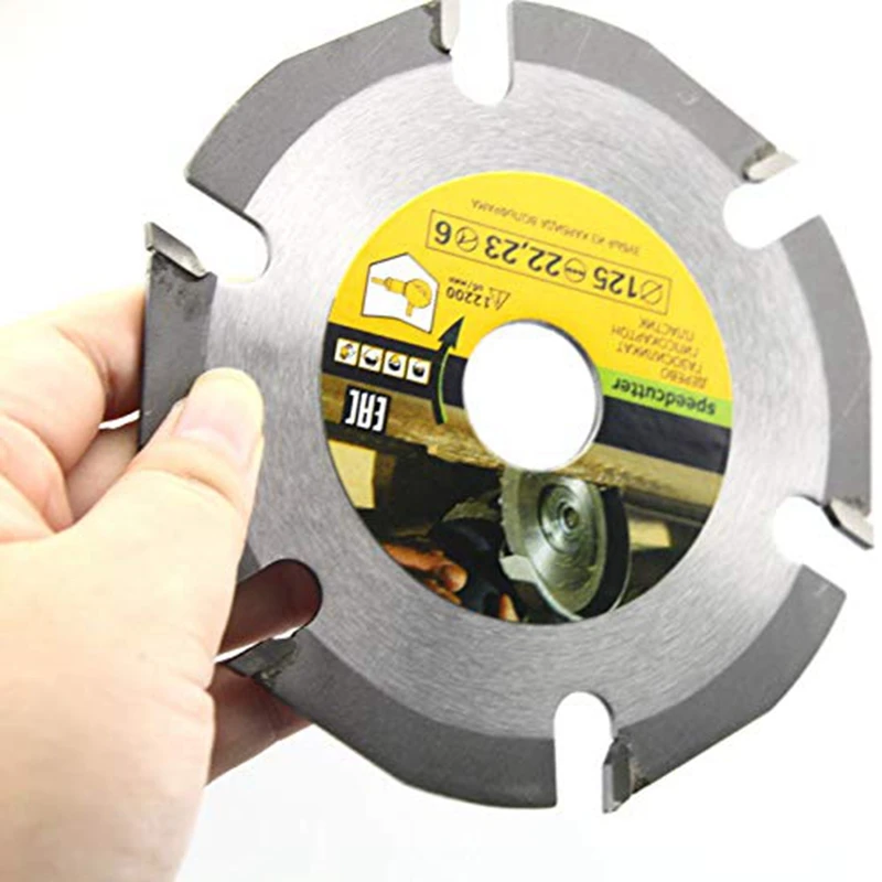 Izmantots 125mm 6T ripzāģa Asmens Multitool Dzirnaviņas Redzēju Disku Karbīda Smaili Koka Griešanas Disku Griešanai Disku Asmeņi Leņķa Slīpmašīnas