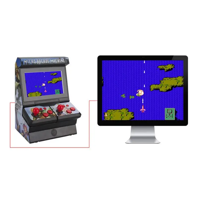 Jaunu MK Mini-arcade Rokas Spēļu Automātu 8-bitu Bezvadu Liela Ekrāna Classic Arcade Bērna Izglītības Rotaļlietas