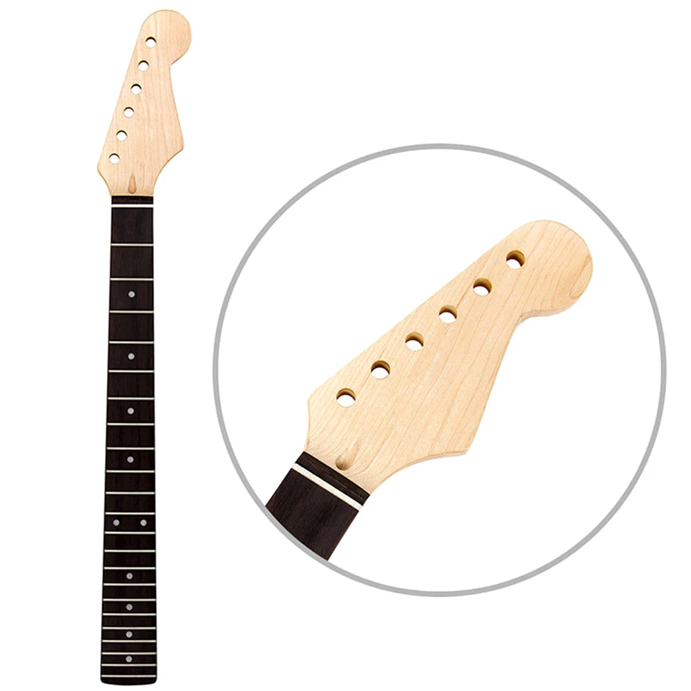 Kakla ģitāra Augstas Kvalitātes Kļavas Koka Klaviatūra ST 22 Fret Kakla Ģitāra Fretboard par Fender Stratocaster