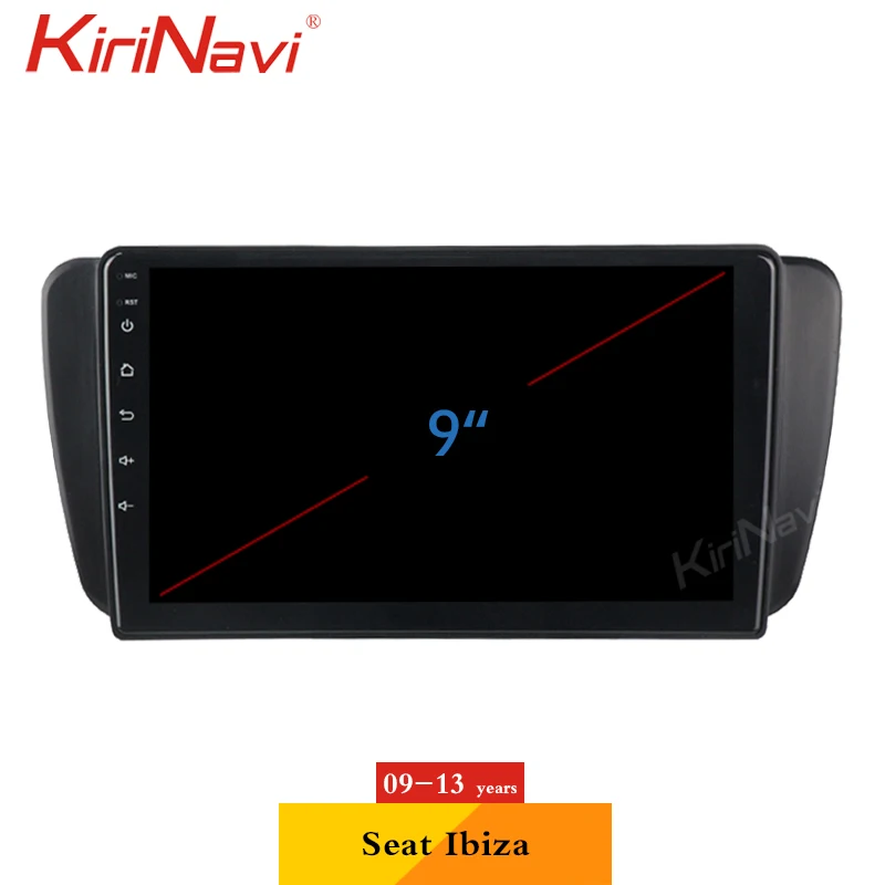 KiriNavi 1Din Android 10.0 Auto Radio Seat Ibiza 6j Auto DVD Atskaņotāju, Auto GPS Navigācija, Bluetooth, Radio Automotivo 2009. - 2013. gadam