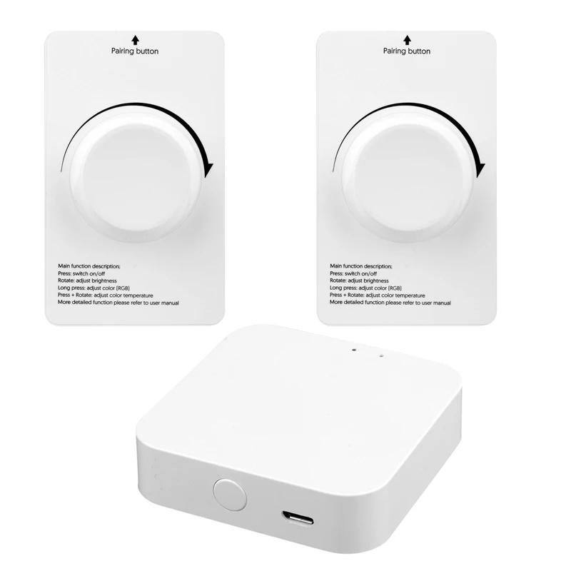 Kontrolieris Vārti Tuya Smart Home Bluetooth Spuldzes Tālvadības Pults Atbalsta Kontroles Slēdzis Spilgtuma Slēdzis Krāsu Smart Remote