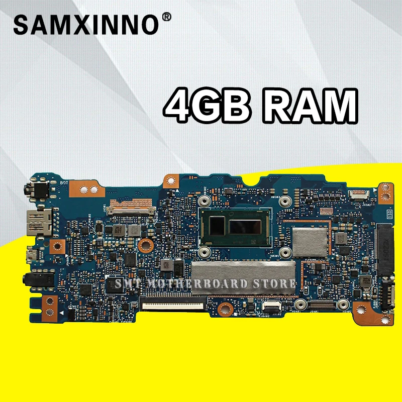 Krājumu sākotnējā UX305FA 4GB RAM portatīvo datoru mātesplati Par Asus UX305FA UX305F UX305 U305 U305F pamatplate, procesors pārbaudīta