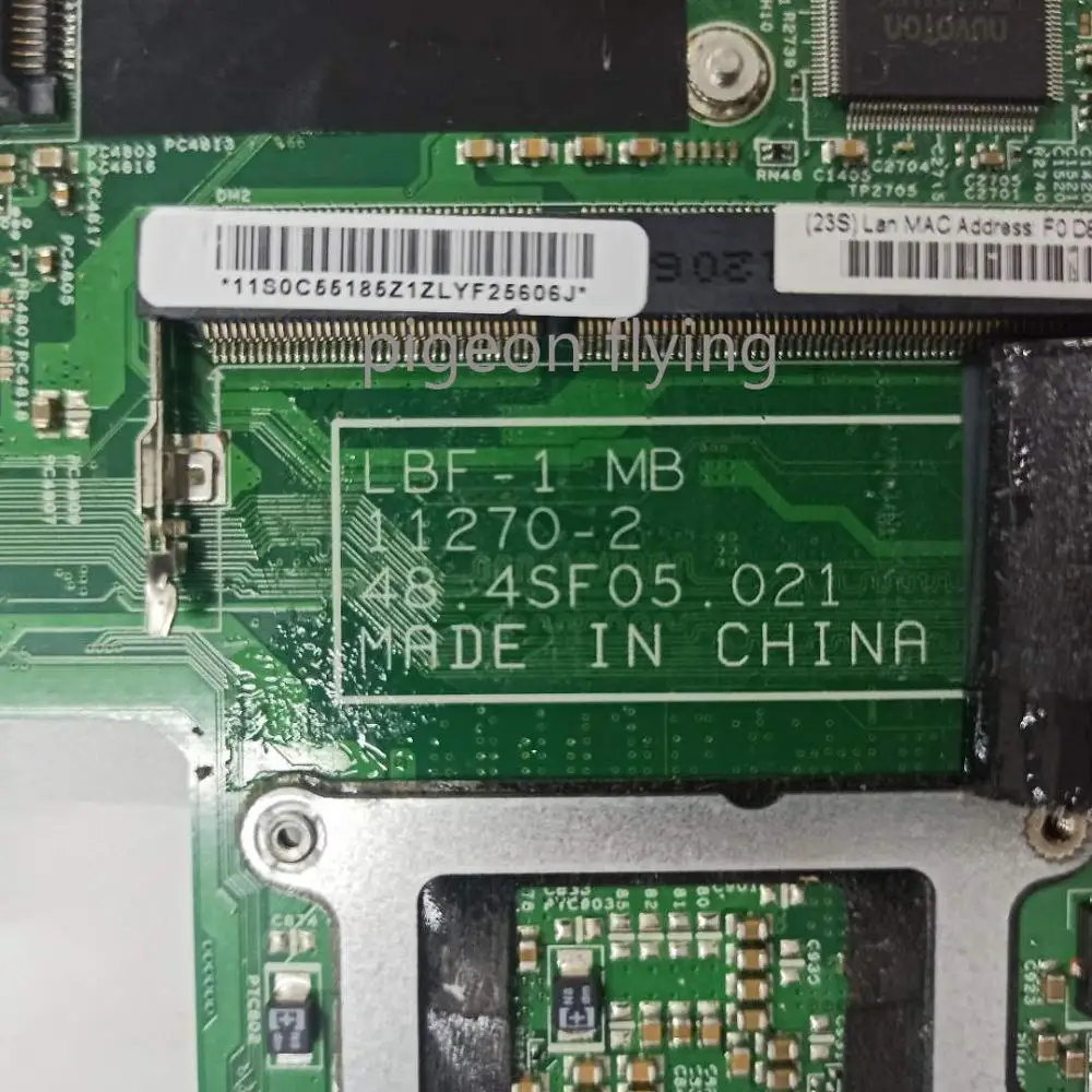 L530 pamatplate (mainboard) par Thinkpad klēpjdatoru LBF-1 MB 11270-2 48.4SF05.021 HM76 DDR3 FRU 04Y2022 04W6680 04W3570 testa OK