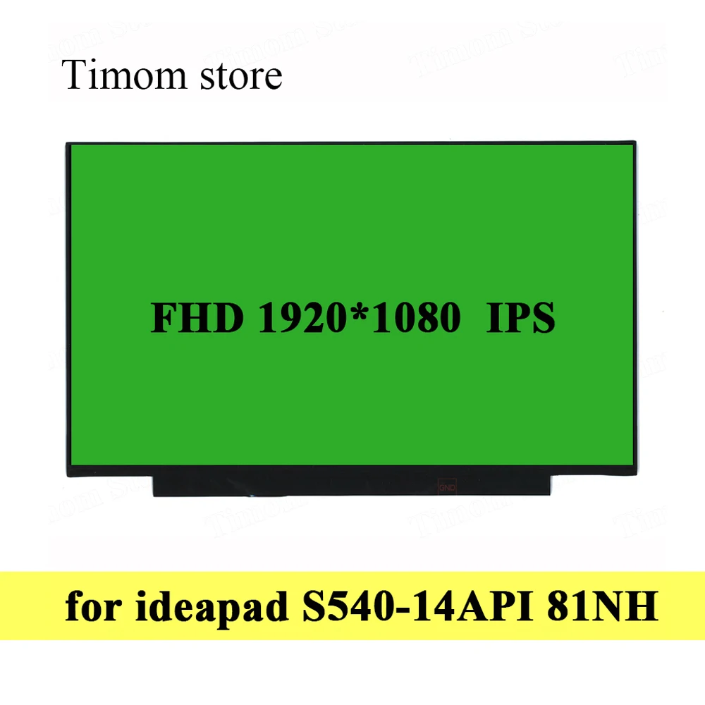 Lenovo ideapad S540-14API 81NH S540-14 S540 14API Klēpjdatoru LCD Monitors Bez Skrūvju Caurumiem FHD 1920*1080 IPS eDP Slim Parāda