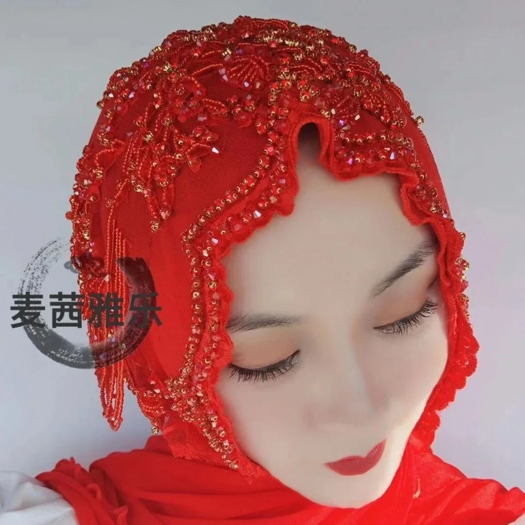 Luksusa 2021 modes meitene Islāma Musulmaņu lakatu garš šifona hijab