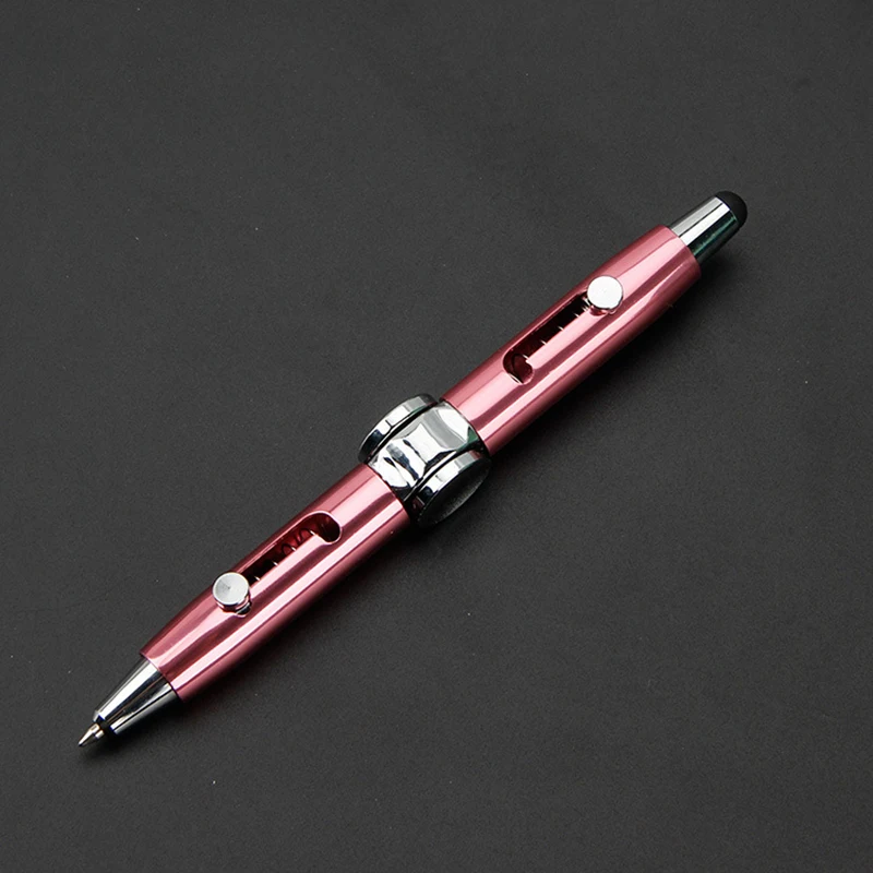 Metāla Lodīšu Pildspalvas 3 in 1 Multi-Funkcionālo Rokas Žiroskops Stylus Pildspalvas Capacitive Pen Biroja preces Stress Atvieglojums, Rotaļlietas