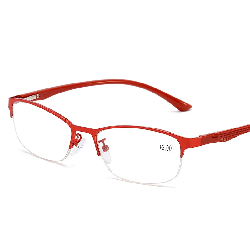 Metāla Sieviešu Recepšu Lasīšanas Brilles Brilles Anti-zila Gaisma TR90 Sieviešu Presbyopic Lasīšanas Brilles +1.0 1.5 2.0 2.5 3.0