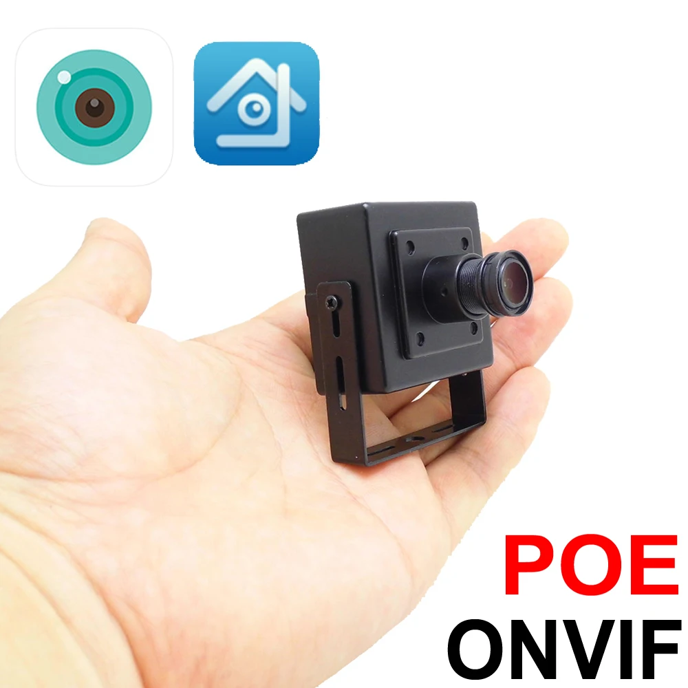 Mini Poe Ip Kamera 5mp 1080p 2.8 mm Plats 720P, 960P HD Cctv Drošības Cam Video Novērošanas XMEye Onvif IPCam Centrālās Mājas Kamera