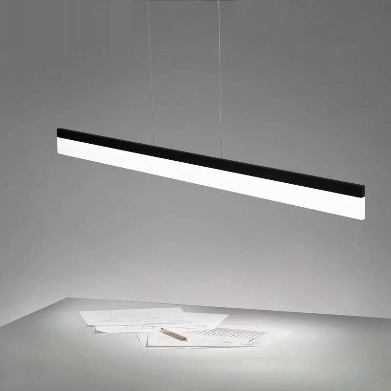 Minimālisms Akrila Modernu LED Pendant Gaismas Ēdamistaba, Office Veikali Kulons Lampas piekare gaismeklis, gaismas ķermeņi,