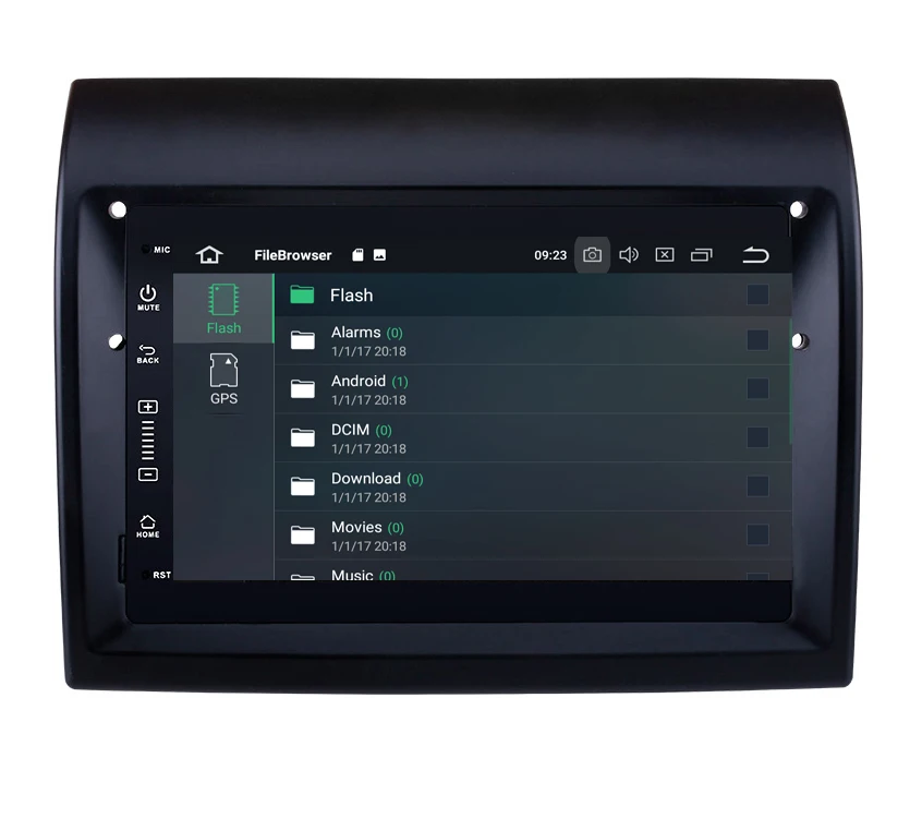 Octa Core Android 10.0 Auto DVD GPS player FIAT Ducato GPS navigācijas Multimediju Stereo Radio, Wifi, BT 4GB+64GB DAB+