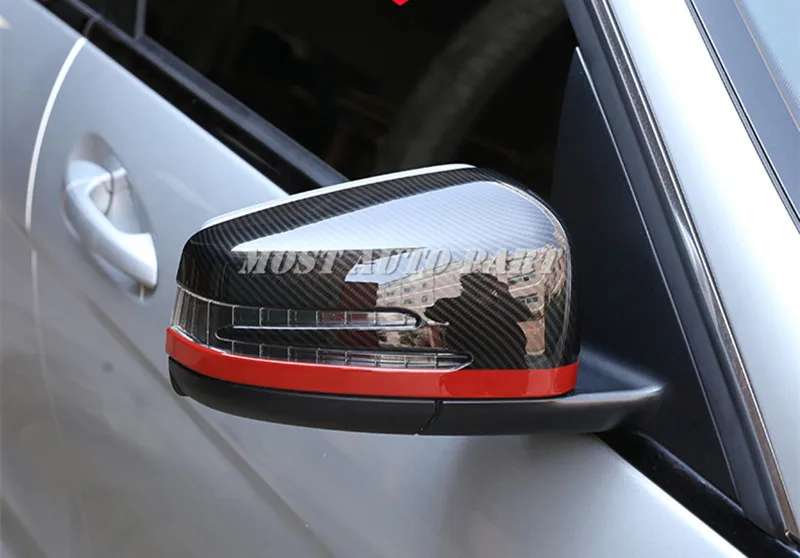 Oglekļa Šķiedras Stils Atpakaļskata Spoguļa Vāks Benz E Klases W212 C207 2012. - 2016. Gadam Car accesories interjera Automašīnu dekorēšana