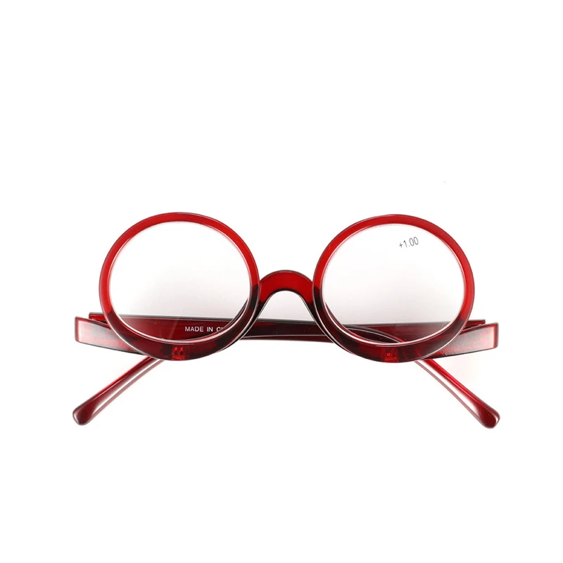 OLNYLO Sieviešu Kosmētiku, Lasīšanas Brilles, Grozāms Palielināmo Flip Make Up Acu Brilles Presbyopic +1 +1.5 +2.0 +2.5 +3.0 +3.5