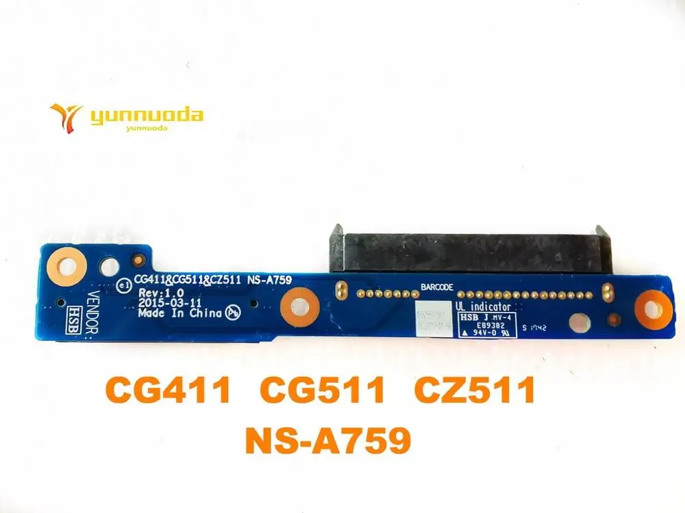 Oriģināls par lenovo 310-15 510-15 320-15 Cieto Disku (HDD CG411 CG511 CZ511 NS-A759 pārbaudītas labas bezmaksas piegāde