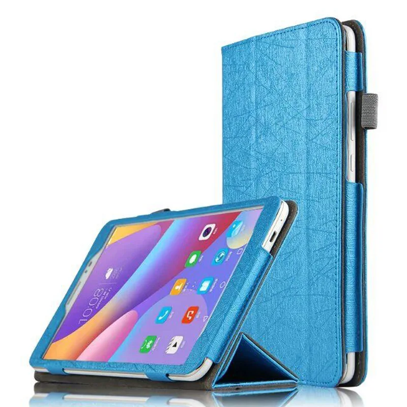 Par Huawei Honor Tablete 2 JDN-AL00 JDN-W09 Mediapad T2 8 Pro Slim Zīda Flip Stends, Āda, Ādas Būtiska Capa Lietu Vāku Aizsargs