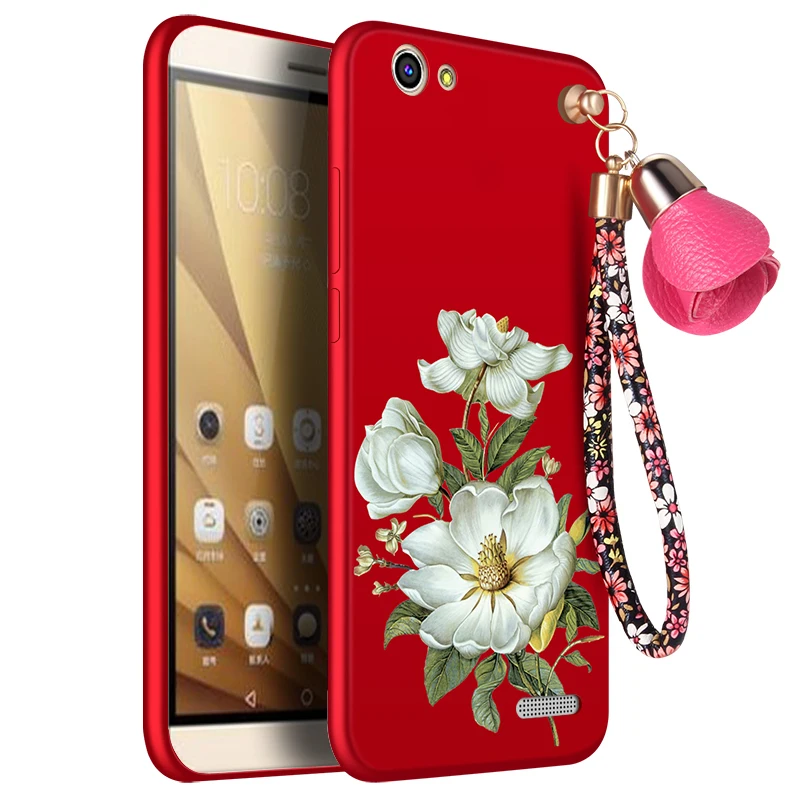 Par huawei mediapad x2 Gadījumā silīcija 7.0 luksusa fundas aizsargs mobilo tālruni somā huawei honor x2 mediapad x2 Segtu Ziedu 3D