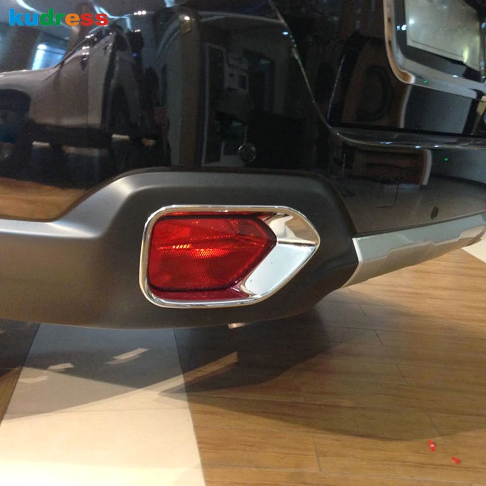 Par Subaru Outback 2016 ABS Chrome ABS Aizmugures Foglight Lampas Kapuces Apdare Segtu Apdares Auto Piederumi