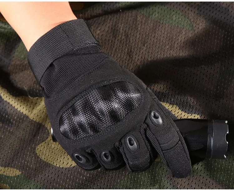 Pilns pirkstu Taktiskā Militārā Cietais Apvalks Šarnīrs skārienekrāna Cimdi Armijas Āra Vīriešiem Cimdi(STG051103)