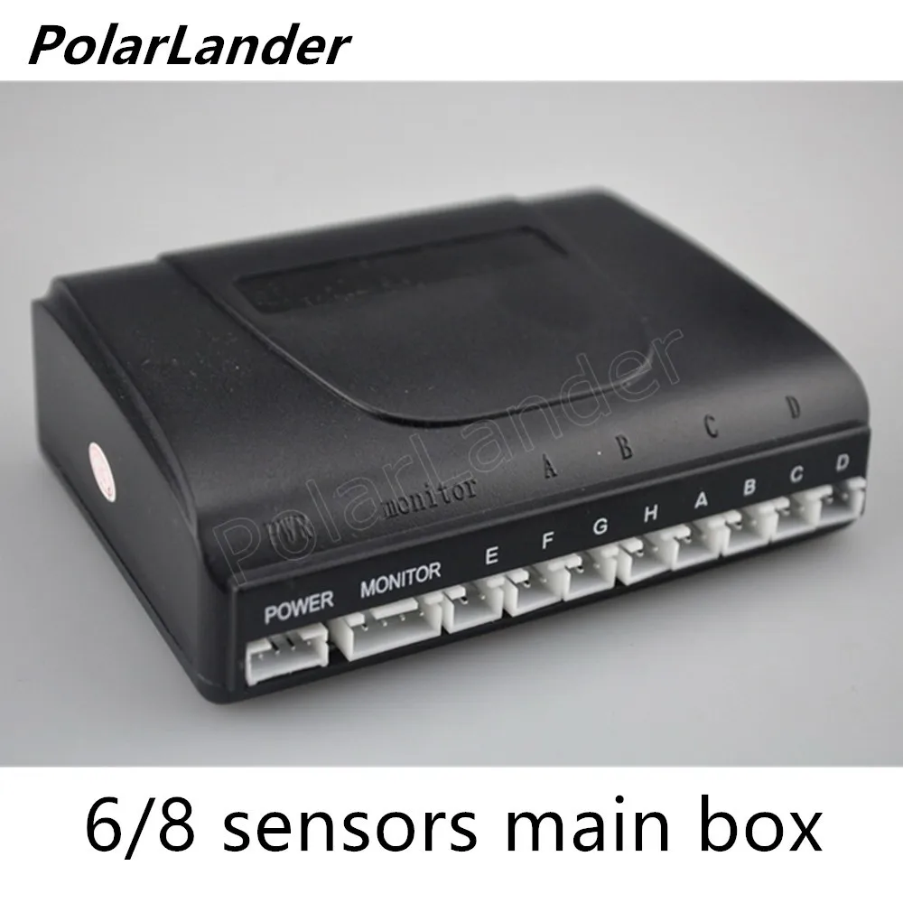PolarLander 12V karstā pārdošanas Autostāvvieta Radaru Sistēma Auto Novietošanas Palīgs 6/8 Sensori galvenā kaste Auto Reverse Palīdzība