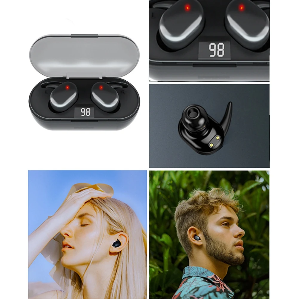 Q2 TWS Bluetooth 5.0 Bezvadu Smart-Touch Trokšņa Samazināšanas Austiņas, Telefona augstas kvalitātes skaņu un lielisku mūziku laiks