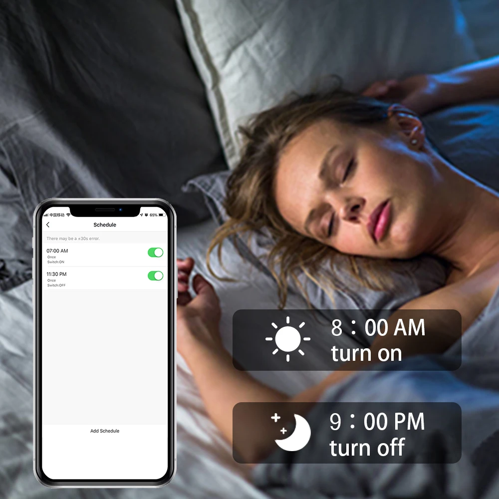 Regulējamas 7W E26 E27 WiFI Smart Spuldzes LED RGB Lampas App darbojas, Alexa, google home viedtālrunis Palīgs Kontroles Nakts gaisma