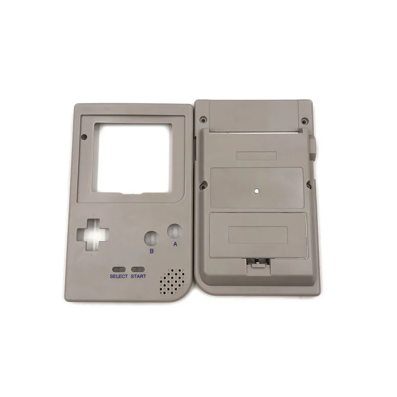 Rezerves pelēks Gadījumā Plastmasas Korpusa Vāks Nintendo Gameboy Kabatas Spēļu Konsole par GBP Konsoli pelēkā Gadījumā mājokļu